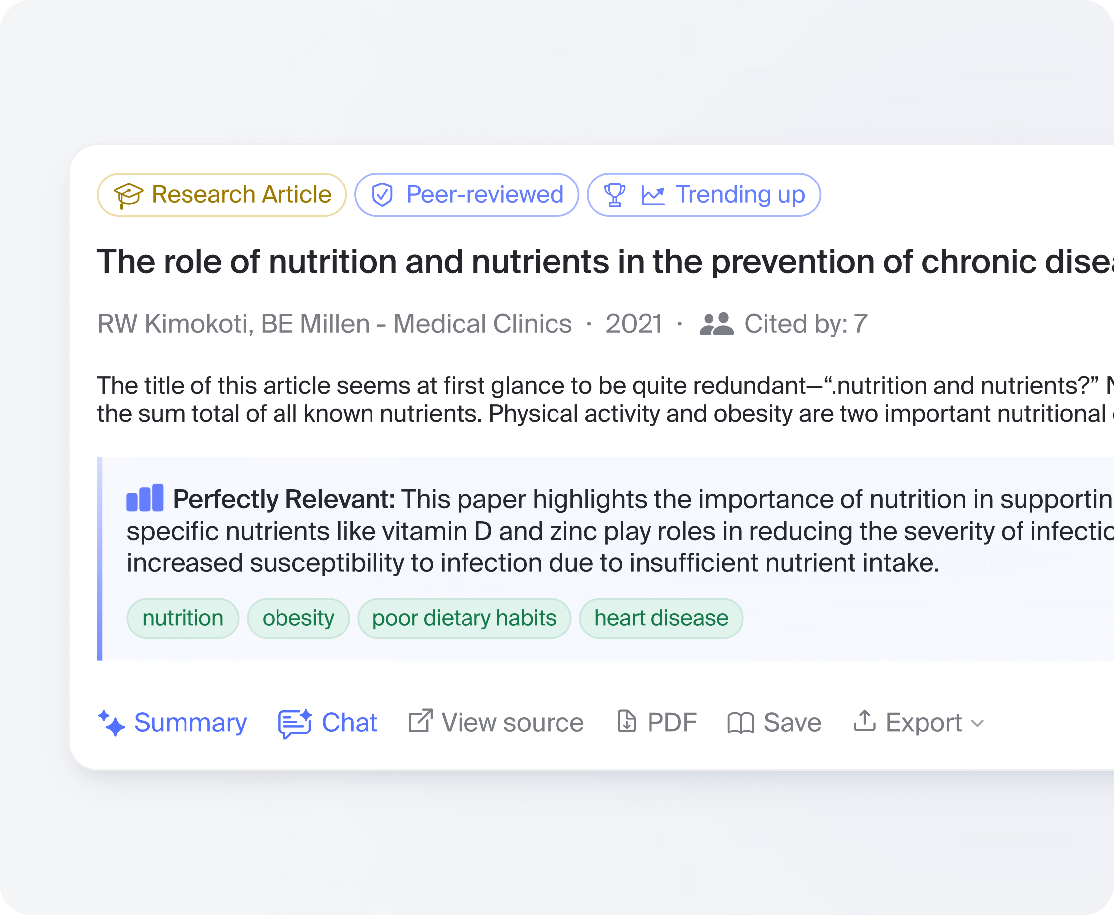 Advanced Export Options