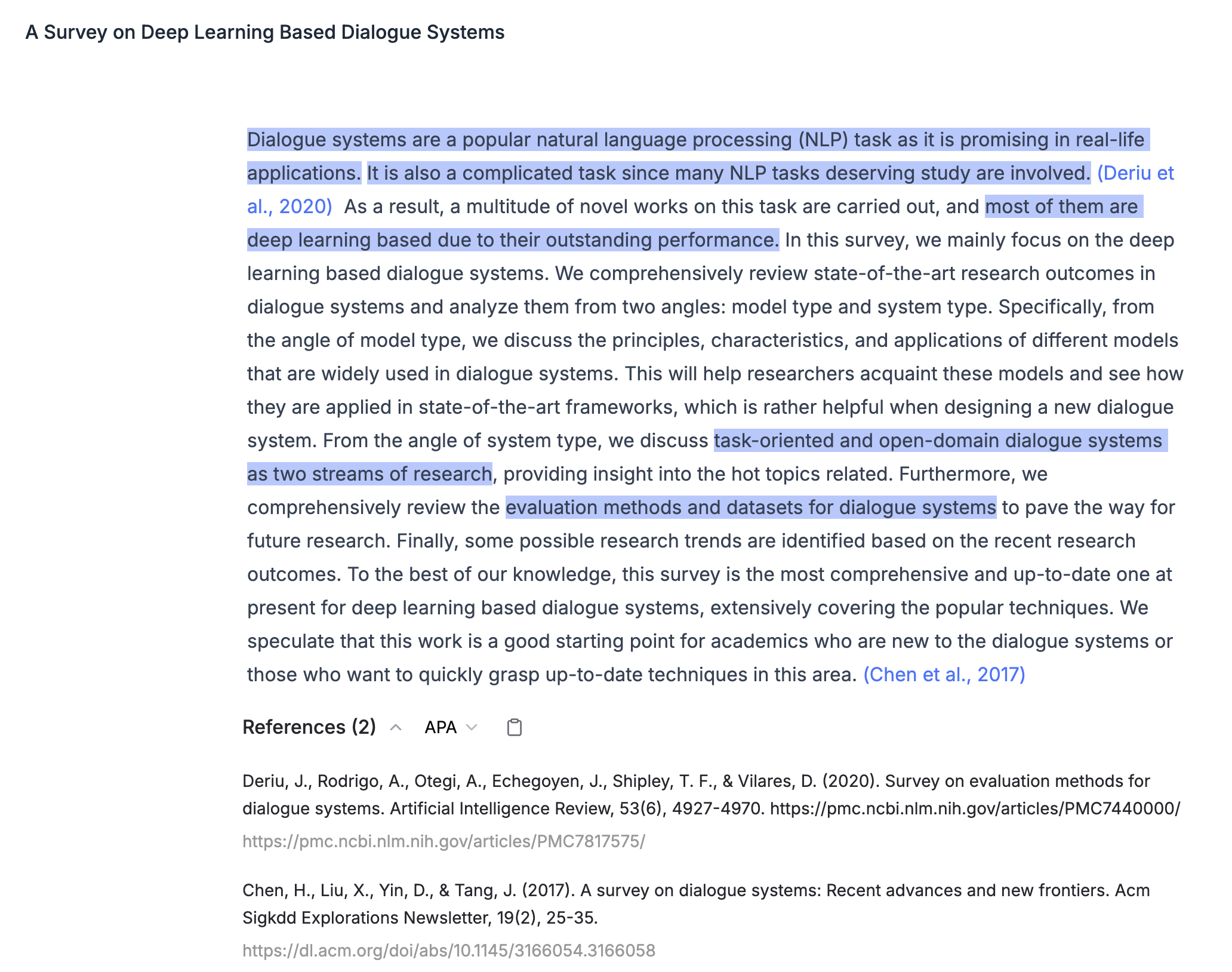 Insert Cite flow adding a citation directly into a Sourcely document
