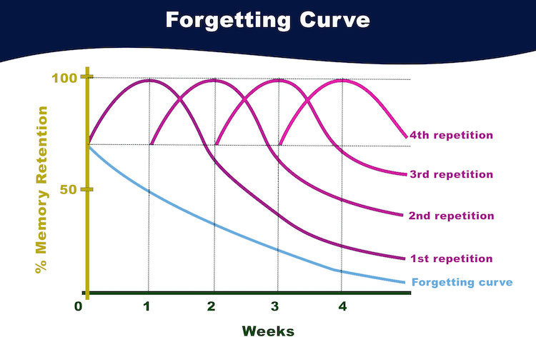 Spaced Repetition Technique - Sourcely Study College Hacks